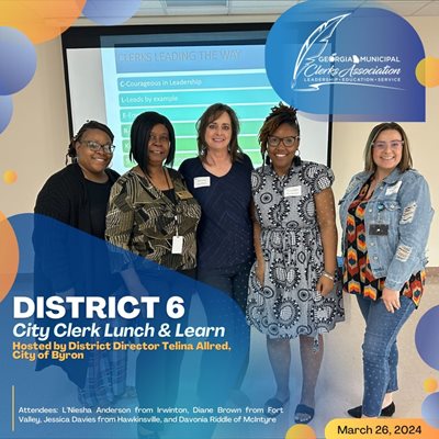 City Clerks Lunch & Learn